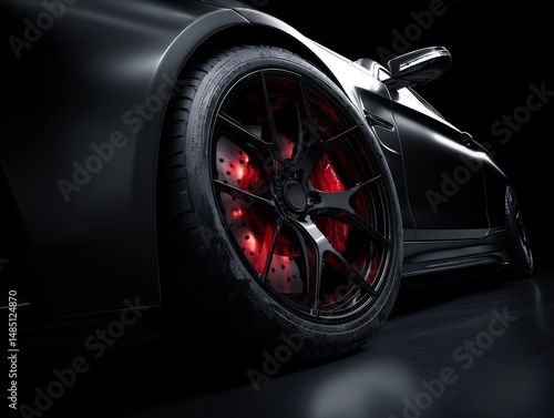 Macro shot of diamond-cut alloy wheels, sunlight glinting off the intricate machining patterns and valve stem details