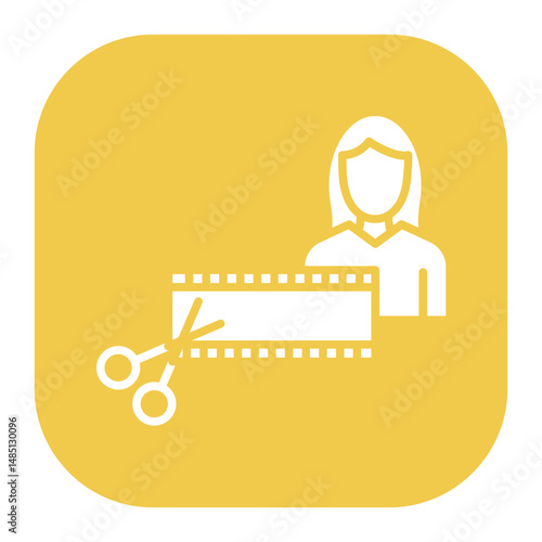 Film Editor Female Icon