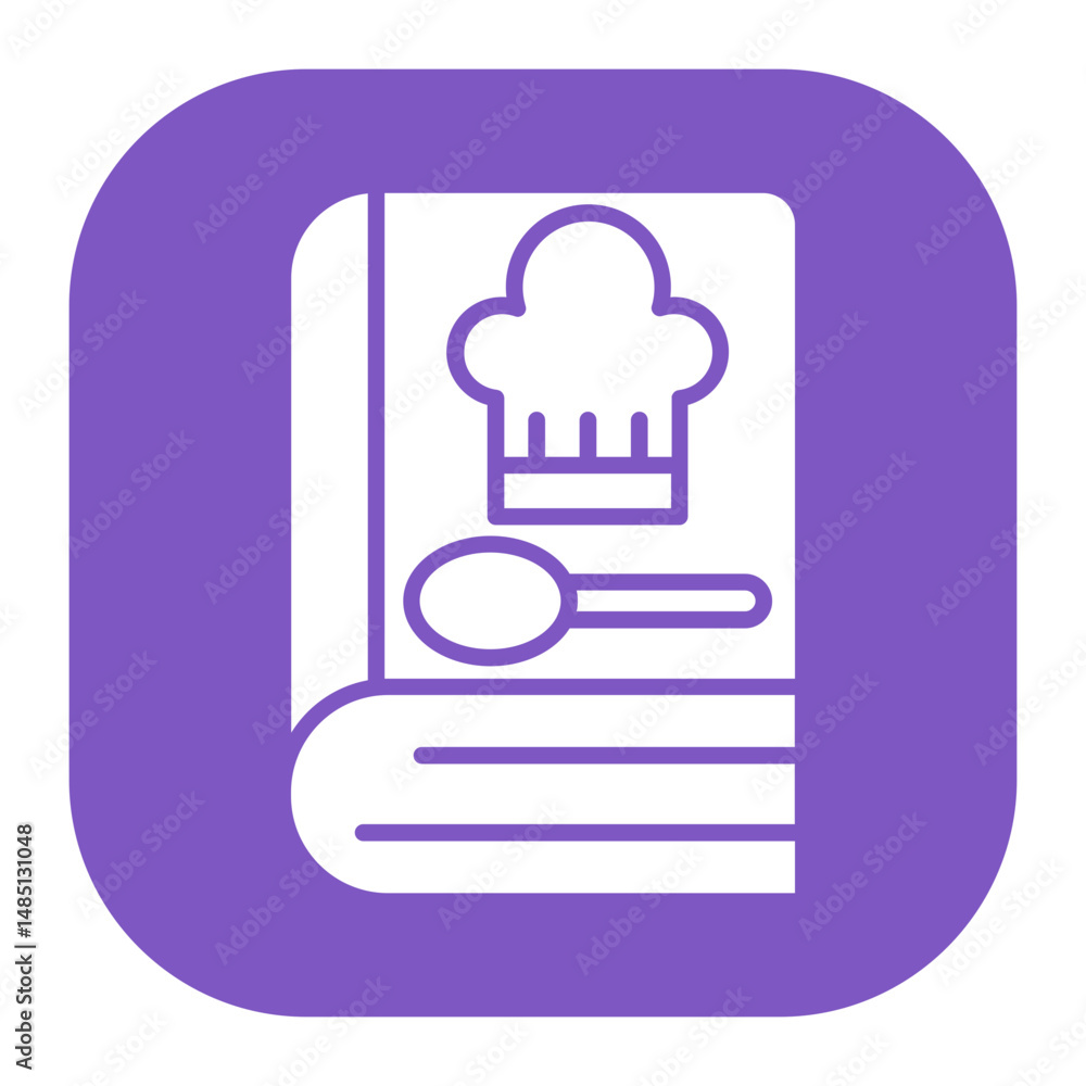 Fototapeta premium Recipe Icon