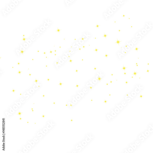 stars shine in the sky with twinkling