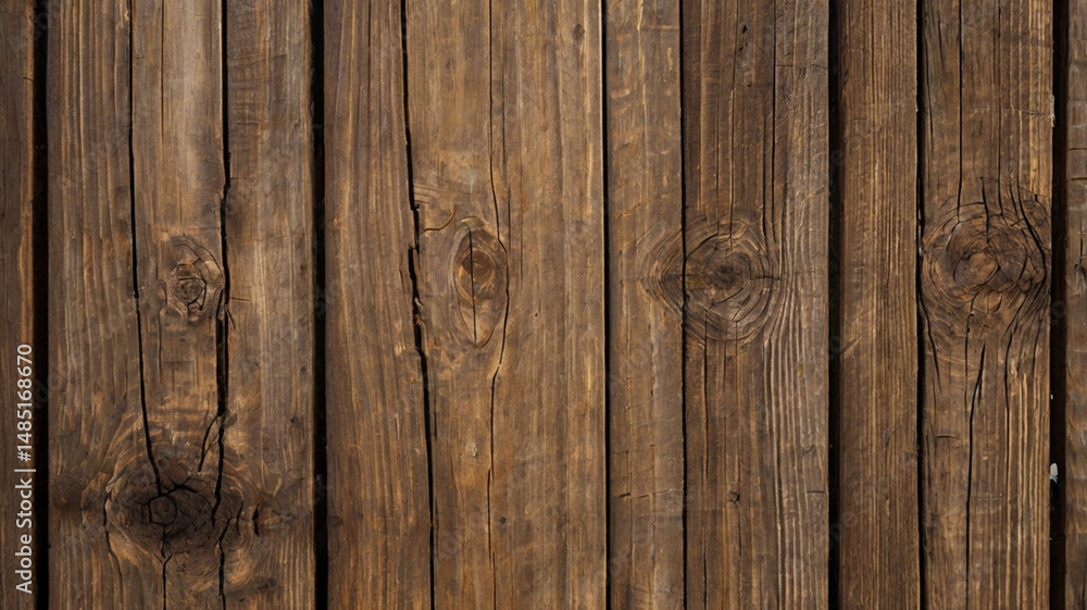 Rustic Wood Planks Background: Dark Brown Wooden Wall Texture Rustic Wood Planks Background: Dark Brown Wooden Wall Texture