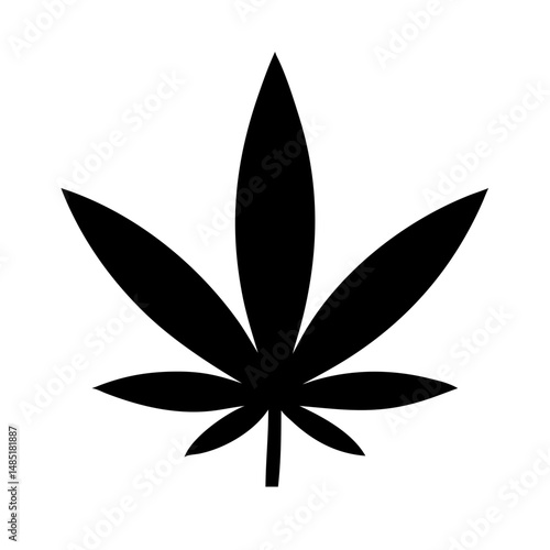 Cannabis leaf