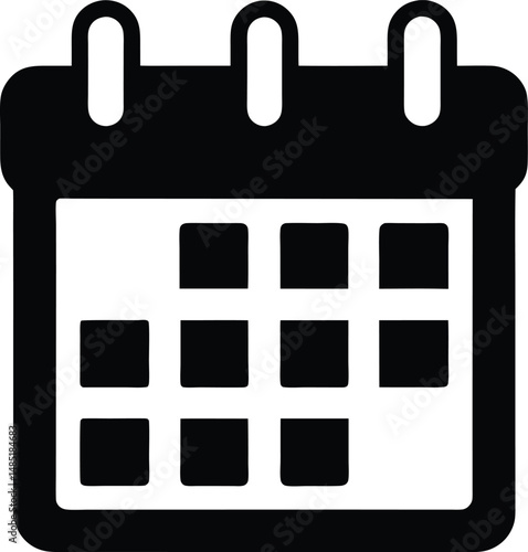Calendar Reminder Icon Vector Illustration