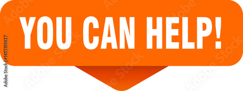 you can help sticker. you can help sign on transparent background