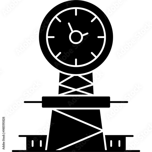 Gauge Icon Vector Element