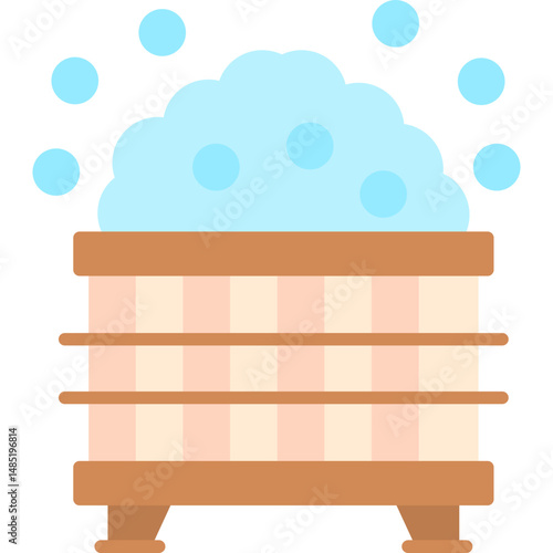 Washbowl Icon Vector Element