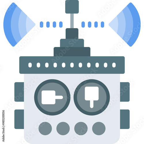 Remote Control Icon Vector Element