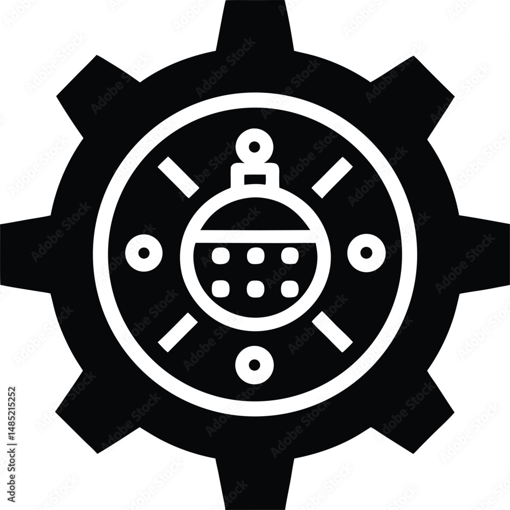 Fototapeta premium time management icon vector illustration