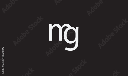 MG, GM , G , M Abstract Letters Logo Monogram	