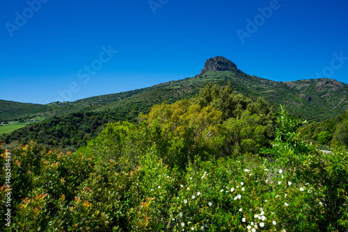 View of Monte Arcuentu, Sardinia, Italy