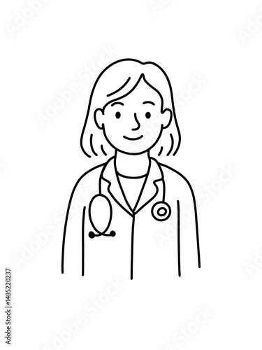 Female obstetrician