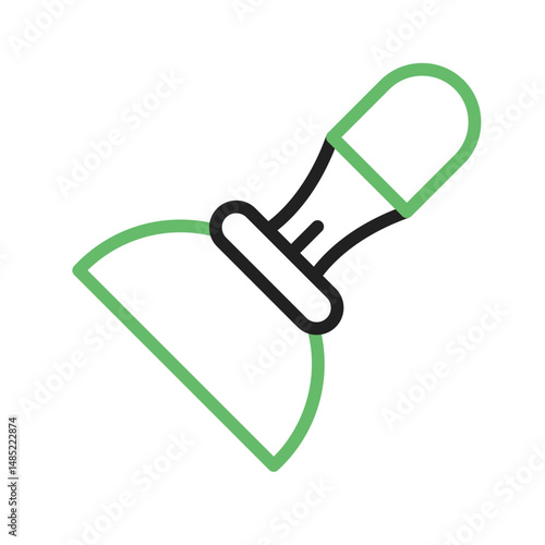 Putty Knife icon vector image. Suitable for mobile apps, web apps and print media.