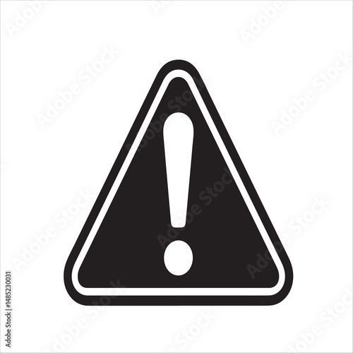 exclamation danger warning sign.