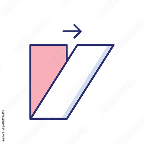 Shear Vector icon
