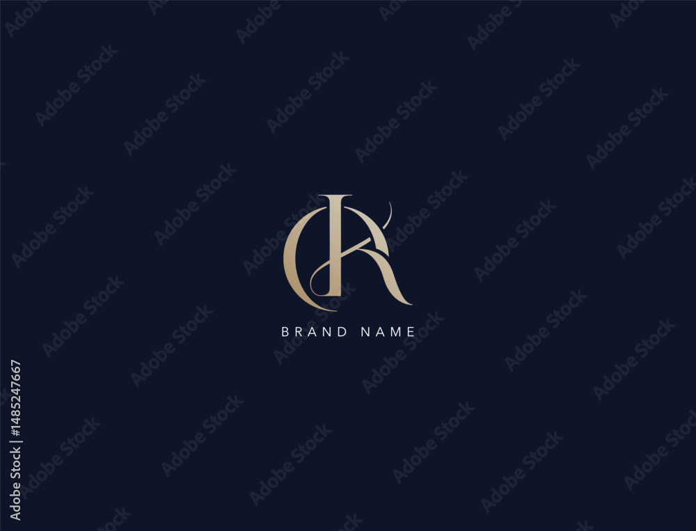 letter qk minimalist initials, kq fashion logo design, qk luxury style logo letter qk minimalist initials, kq fashion logo design, qk luxury style logo