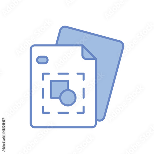 Draft  Vector icon