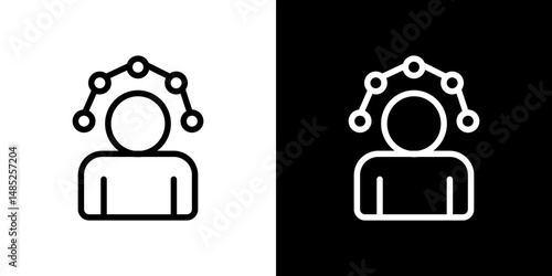 Skillsfor banner and packaging design. Vector illustration icon line art, vector set