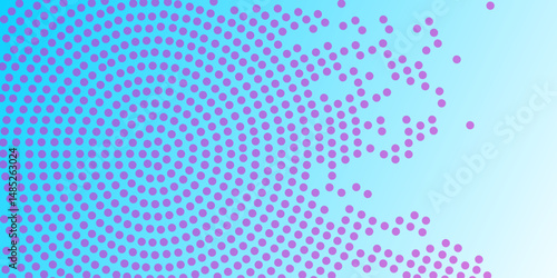 Light Gray vector pattern with abstract dots. Colorful illustration in abstract style with gradient dots. Stylish geometric black and white abstract background for interior design, advertising, screen