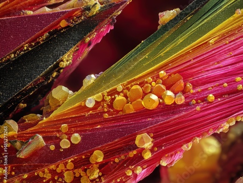 Colorful crystalline format...