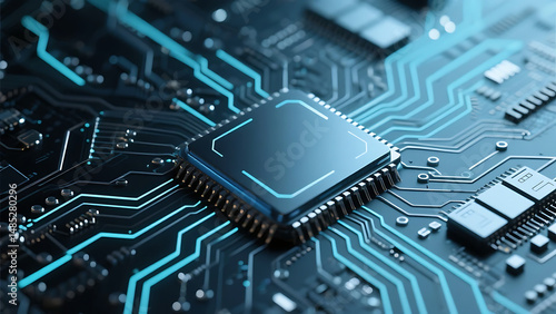 Clean, detailed tech background with abstract circuitry lines, ideal for digital, innovation, and business themes.