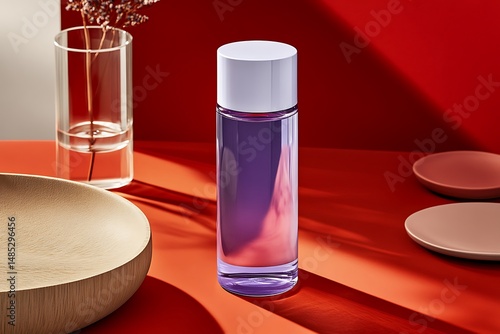 Elegant product photography with vibrant colors