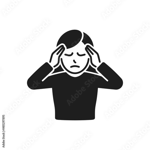 Mental Fatigue Icon