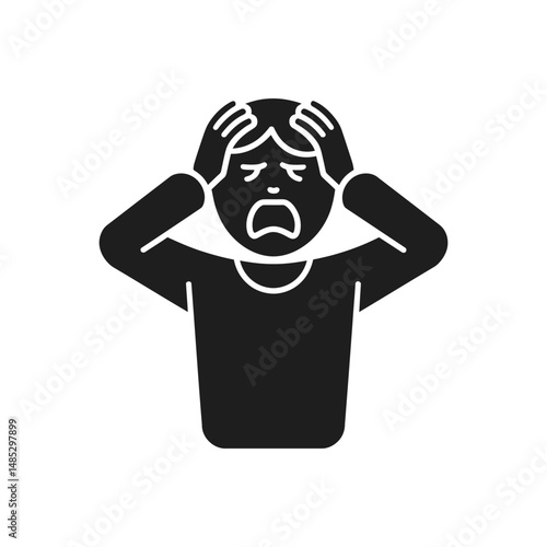 Distress Expression Icon