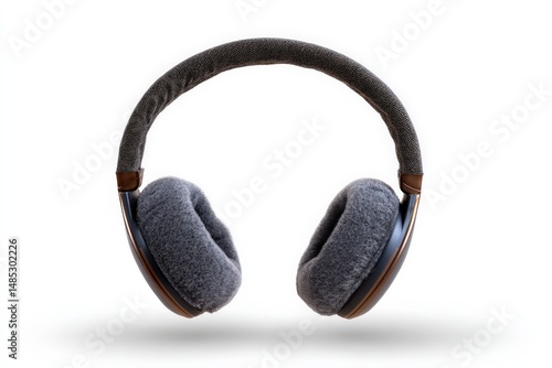 Wallpaper Mural Over-ear headphones with soft gray earcups and a dark gray headband. Perfect for immersive listening. Torontodigital.ca