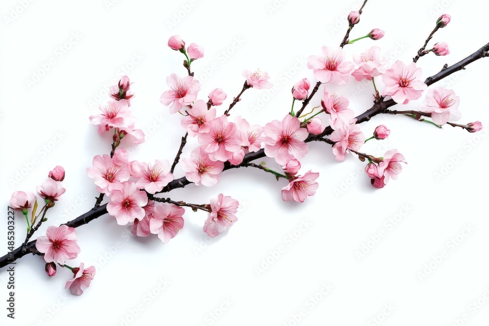 Fototapeta premium Beautiful Spring Cherry Blossoms Branch
