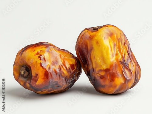Dried dates close up