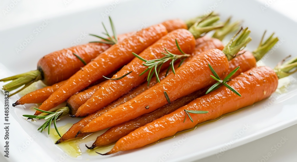 Roasted carrots with herbs Roasted carrots with herbs