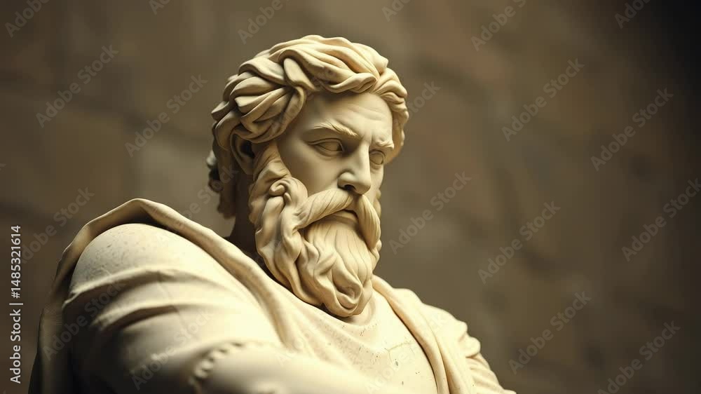 Socrates a key figure in Ancient Greek philosophy depicted in sculpture Concept Ancient Greek Philosophy Socrates Sculpture 4K Socrates a key figure in Ancient Greek philosophy depicted in sculpture Concept Ancient Greek Philosophy Socrates Sculpture 4K