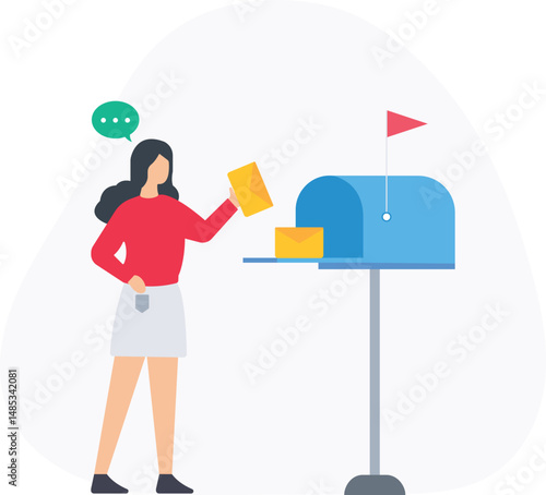 Mailbox or email inbox, message notification or alert system, email filtering or categorization, unread messages or new notifications, message threads or conversation history, priority inbox or import