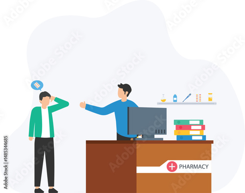 Pharmacy or pharmaceutical services, prescription fulfillment or medication dispensing, over-the-counter (OTC) products or self-care items, drug storage or inventory management, medication safety