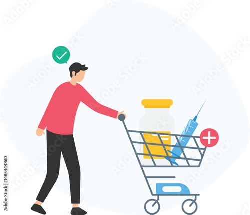 Medicine store or pharmacy outlet, prescription fulfillment or medication dispensing, over-the-counter (OTC) drugs or wellness products, medication storage or inventory management