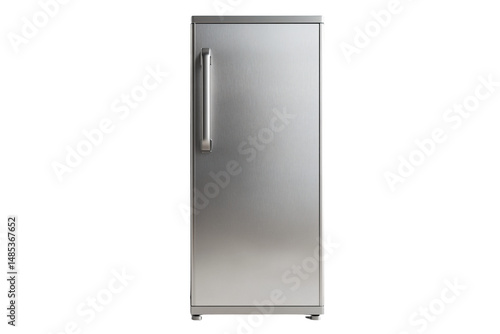 a stainless steel refrigerator with a door open