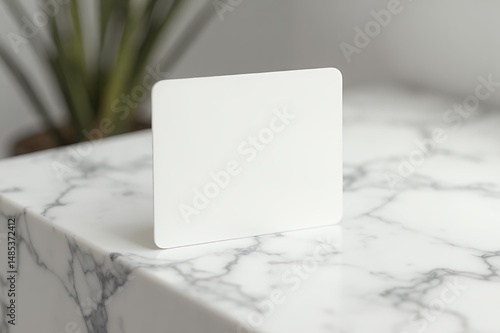Blank-white-business-card-marble-background-mockup-branding-template-design