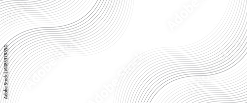 Vector abstract line wave curvy pattern background