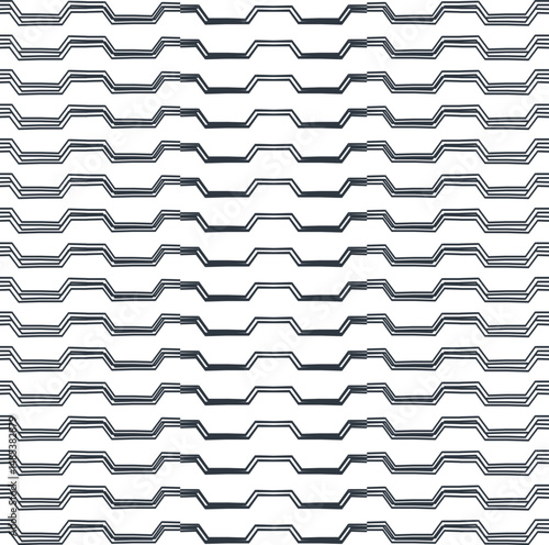 Texture in the form of stepped double lines horizontally.