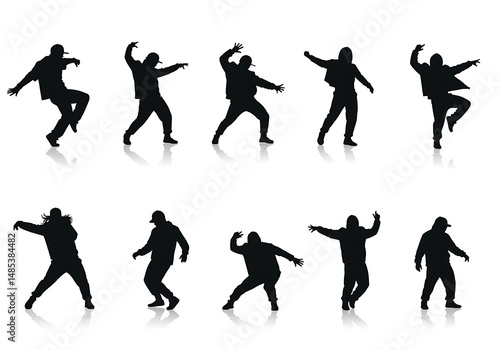 Shadowed Groove: A Dance in Black