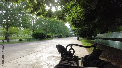 University district and park in Podgorica