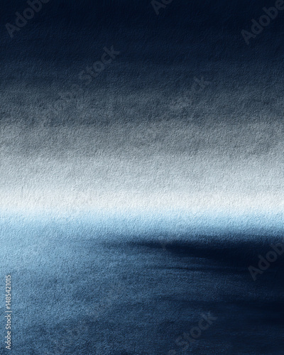 Abstract Gradient Fabric Texture Transitioning from Deep Blue to Light Blue