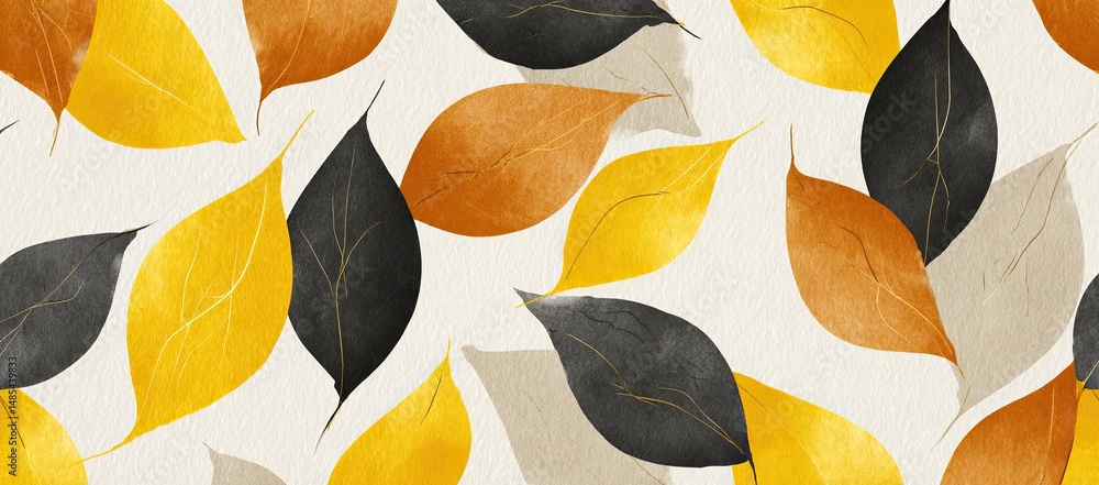 Autumnal Leaf Pattern Autumnal Leaf Pattern