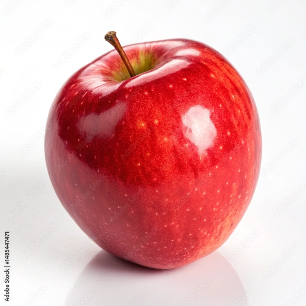 Red Apple Isolated on White Red Apple Isolated on White