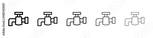 Tap icon symbol pictogram. stroke designs.
