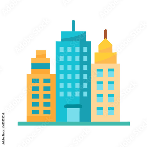  Stylish City Icon for Urban Design