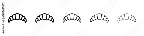 Intestines icon symbol pictogram. stroke designs.