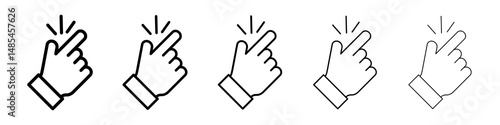 Easy icon symbol pictogram. stroke designs.