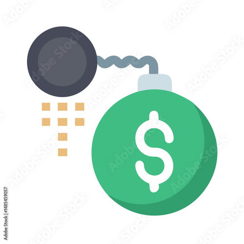  Debt Management Design Icon