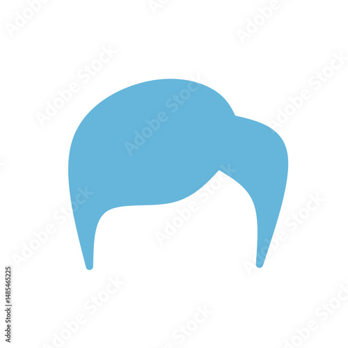 men's hairstyles. barber concept, wig, style, fashion. vector illustration